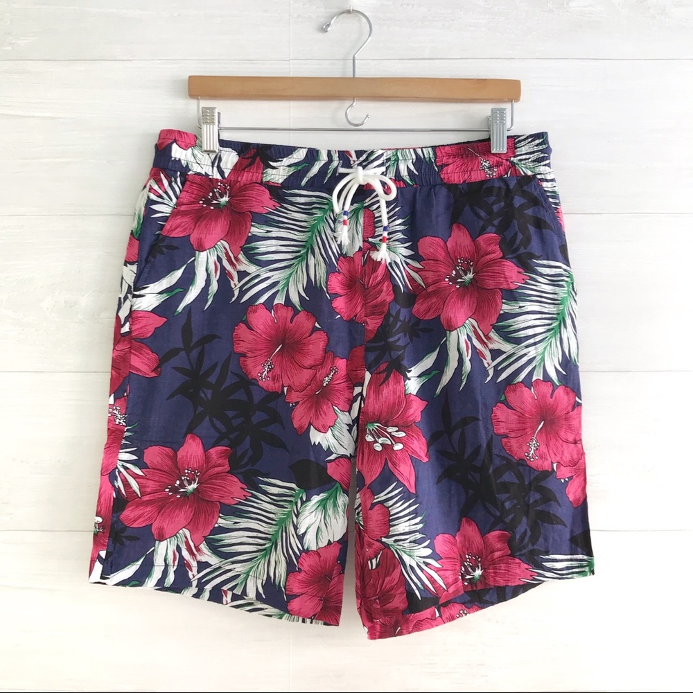 {Jogal} Hawaiian floral shorts, L